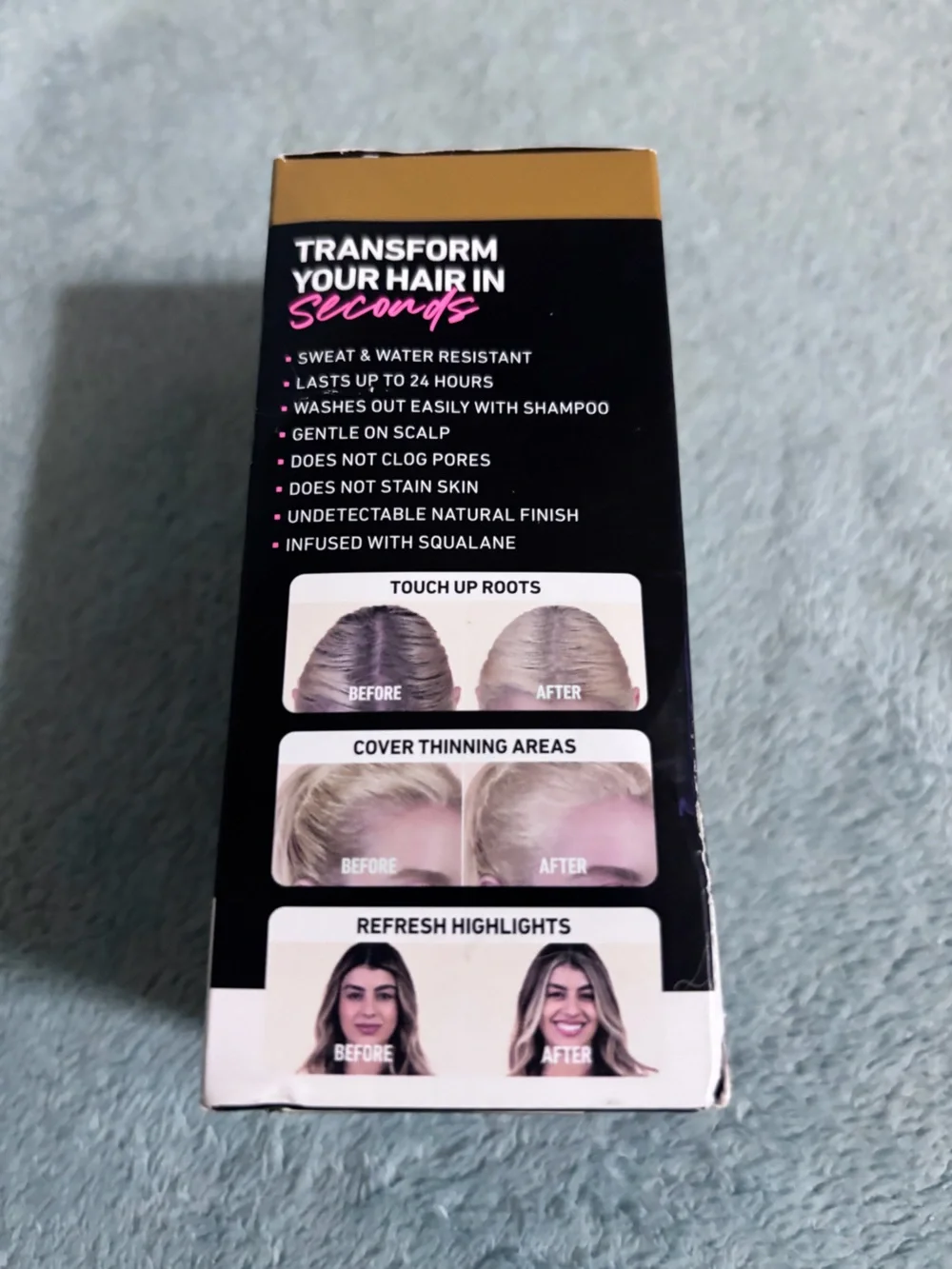 Boldify Root and Thinning Cover-Up Hairline Powder Light Blonde 14oz.